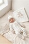 Baby Boy Hello Mommy Embroidered Teddy Bear 0-3 Months 10-Piece Newborn Hospital Release Zibin Set Boxed