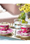 Vanilla New Bone China 4 Piece 2 Person Coffee Cup Set Purple - 2