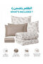6-Pcs King Comforter Set 260x240 cm | Soft Reversible | Brushed Microfiber | 350 GSM Fill - 4