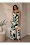 Thin Strap Slit Detailed Dress - 2