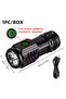 S01 White light New Ultra Powerful Flashlight 3 Core LED Mini Tactical Flashlight Rechargeable High - 5