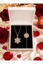 Snowflake Is the Most Elegant Expression of Love Necklace and Bracelet Set of 2