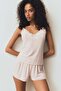 Ribbed jersey pyjamas - 2