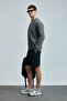 Moon Men's Shorts Tracksuit Black - 5