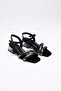 Black Stone Women's Heeled Sandals Tr25My04A - 4