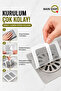 Self-Adhesive Drain Strainer 30 Pieces - Hair and Debris Catcher, Insect Blocker M-740 - 3