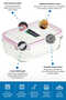 Rectangular Glass Storage Container 715 ml D-Mcrb071 - 3
