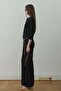 Cosie Black Elastic Waist Trousers - 7