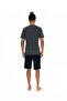 U.S. Polo Assn. Men's Bottom Top Pajama Shorts Set - 4