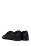 Women's Black Buckle Masculine Leather Loafer 26Pfd2300Ft - 6