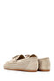 Women's Beige Suede Leather Loafer 26Pfd202210 - 6