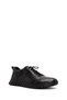 Men's Black Lace-Up Genuine Leather Casual Sneaker,Winter Sports Shoes 25Wfd692718 - 6