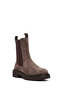 Women's Mink Thick Soled Suede Leather Chelsea Boots 25Wfd511610 - 7