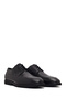 Men's Black Lace-Up Leather Casual Shoes 26Sfd670714 - 2