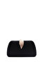 Women's Black Long Chain Strap Evening Dress Mini Portfolio Bag 26Sbd270418 - 4