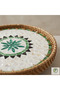 Arya Handmade Rattan Tray 30 cm – Natural Wicker Presentation Tray, Bohemian Decorative Serving Tray - 2