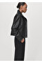 Straight Cut Mid-Rise Pants - 7