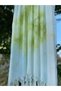 Women's Mint Tie-Dye Pattern Flared Beach Dress - 5