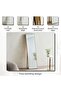 Mojo Bevelled Cheval Mirror 44x162cm - Gold - 7