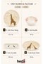 Nature 16 Pieces Porcelain Breakfast Set for 6 Persons - 2