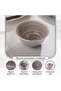 Color Whirl Porcelain Rice Bowl Dia12cm -grey - 5
