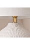 Horace E27 Ceramic Table Lamp 45x71cm - White - 3