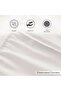 Everyday Queen Fitted Sheet 160x200+33cm - Ivory - 5