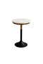 Graxon New End Table Marble - White Gold - 3