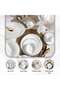 Imperial Lattice 47-piece Fine Bone China Dinner Set -white - 8