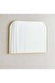 Stanley Metal Arch Wall Mirror 110x80cm - Gold - 4