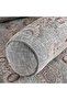 Layla Embroidered Bolster 50x20cm - Grey - 2