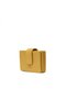 Yellow Leather Unisex Card Holder - 2