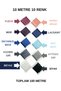 1 mm 10 Meters 10 Colors Waxed Cord (TOTAL 100 METERS) Necklace Jewelry Design Macramé Bracelet Cord