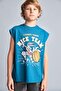 100% Cotton Looney Tunes Crew Neck Undershirt Boys H8316A826Hs - 3