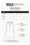 Plain Khaki Velvet Pocket V-Neck 3/4 Sleeve Women Dress - 8