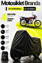 Motorcycle Tarpaulin Falcon Attack Black Waterproof and Durable (Thickest) Fabric Life Use