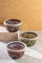Linea 3 Pieces 1 Liter Round Leak-Proof Snack & Fruit & Legume Storage Container Beige - 4