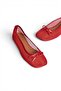 Y274623315 Red Mesh Women's Ballerinas - 6