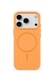 iPhone 17 Pro 6.3" Mag Core Smart Magsafe Animated Silicone Case Orange