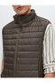 Puffer Vest High Collar Pocket Detailed Zipper - 4