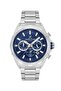 Dial in Navy Blue, Strap in Gray Color, Functional, Same as in the Image, Men's Wristwatch - 6