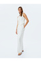 Women's High Waist Palazzo Pants with Pockets Viscose Fabric - 2