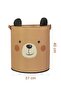 Bear Design Netless Baby Kids Room Organizer Storage Box Toy Dirty Basket 37X40 - 7