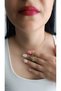 316L Steel Non-Tarnish Phoenix Green Zircon Stone Women's Gift Special Occasion Necklace - 4
