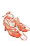 Orange Ankle Strap Women's Heeled Shoes K404070209 - 7
