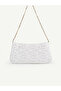 Women's Star Embroidered Chain Strap Shoulder Bag