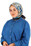 وشاح حريري بنمط البلاط الذهبي - 2