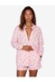 Cotton Long Sleeve Beach Shirt with Chili Print Detail - 2