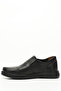 Black Heel Genuine Leather Round Toe Rubber Sole Casual Men's Shoes 10112 - 3