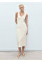 Slim Fit Midi Dress - 2